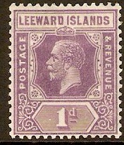 Leeward Islands 1921 1d Bright violet. SG61.